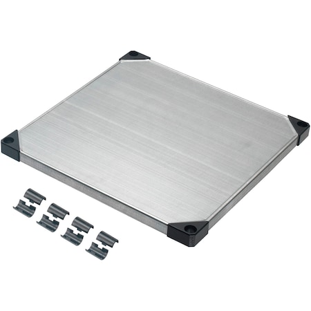 Nexel S2424SZ Solid Galvanized Shelf 24inW x 24inD B2391956